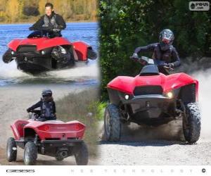 Puzle Gibbs Quadski je prototyp quad/ATV obojživelné