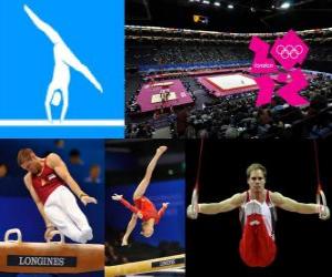 Puzle Gimnastyka sportowa - London 2012 -
