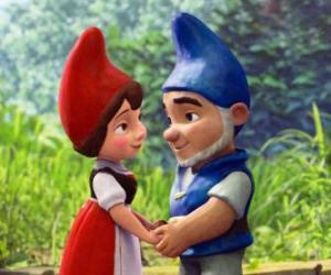 Puzle Gnomeo a Julie