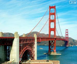 Puzle Golden Gate Bridge, USA