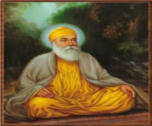 Puzle Guru Nának, též Báb Nának či jen Nának, zakladatel Sikhism