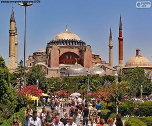 Puzle Hagia Sophia, Istanbul, Turecko