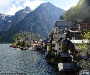 Puzle Hallstatt, Rakousko