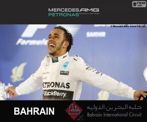 Puzle Hamilton GP Bahrajnu 2015