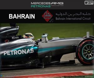 Puzle Hamilton Grand Prix Bahrajnu 2016