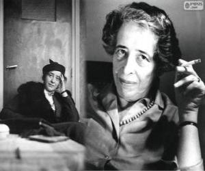 Puzle Hannah Arendtová, Německo-americký politický teoretik