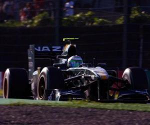 Puzle Heikki Kovalainen - Lotus - Suzuka 2010