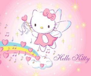 Puzle Hello Kitty víla
