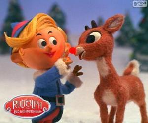 Puzle Hermey a Rudolf