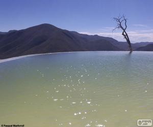 Puzle Hierve el Agua, Mexiko