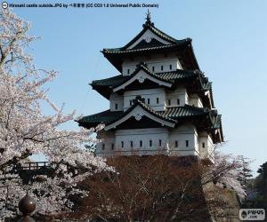 Puzle Hirosaki Castle, Japonsko