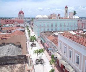 Puzle Historické centrum Cienfuegos, Kuba
