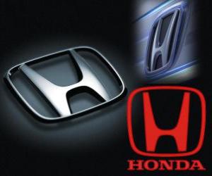Puzle Honda logo, japonské automobilové značce