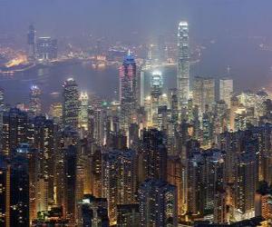 Puzle Hong Kong, Čína