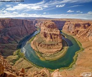 Puzle Horseshoe Bend, Spojené státy