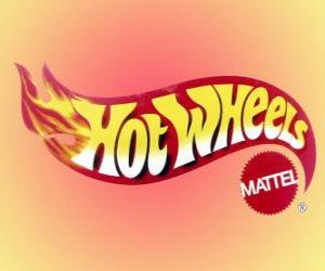 Puzle Hot Wheels logo od Mattel