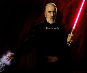 Puzle Hrabě Dooku je zručný řečník a filozof, zkušený válečník.