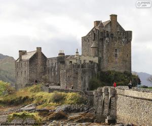 Puzle Hrad Eilean Donan, Skotsko