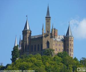 Puzle Hrad Hohenzollern, Německo