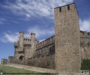 Puzle Hrad Ponferrada, Španělsko