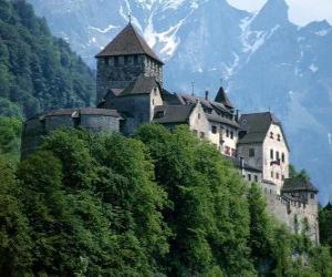 Puzle Hrad Vaduz, Lichtenštejnsko