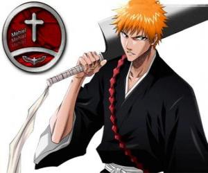 Puzle Ichigo Kurosaki je hlavní protagonista Bleach