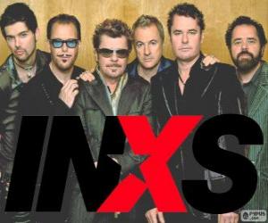 Puzle INXS byla australská rocková skupina (1977-2012)