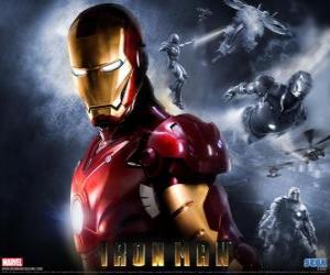 Puzle Iron Man má velice silné brnění, které mu umožňuje létat, dává nadlidskou sílu a speciální zbraně k dispozici