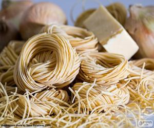 Puzle Italské těstoviny, špagety