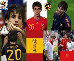 Puzle Javi Martinez (Dodávka Španělsko) španělského národního týmu záložník