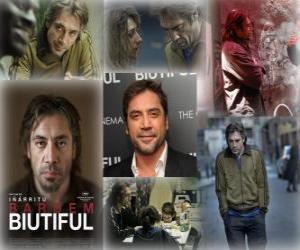 Puzle Javier Bardem 2011 Nominace na Oscara jako nejlepší herec pro Biutiful