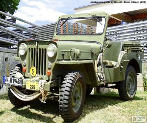 Puzle Jeep Willys MB