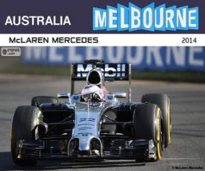 Puzle Jenson Button - McLaren - Grand Prix Austrálie 2014, 3 klasifikované