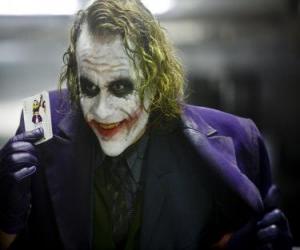 Puzle Joker je Batman je největší nepřítel a jeden z nejpopulárnějších darebáci