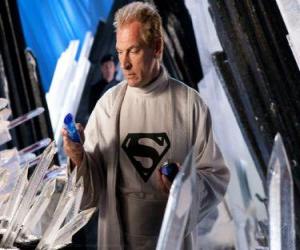 Puzle Jor-El se Kryptonian vědců a vůdců a Superman biologický otec.