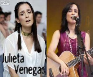 Puzle Julieta Venegas, je mexická zpěvačka