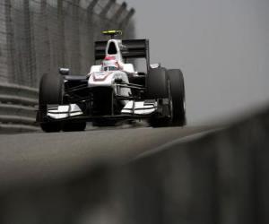 Puzle Kamui Kobayashi - BMW Sauber - Shanghai 2010