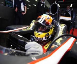 Puzle Karun Chandhok - HRT - Melbourne 2010