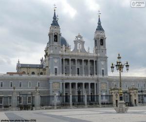 Puzle Katedrála Almudenské, Madrid