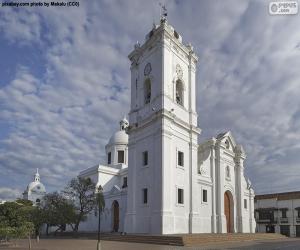 Puzle Katedrální bazilika Santa Marta, Kolumbie