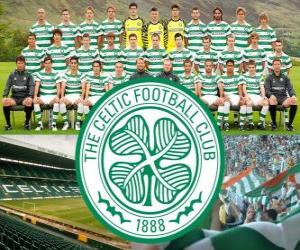 Puzle keltský FC, známý jako Celtic Glasgow, skotský fotbalový klub