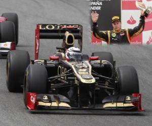 Puzle Kimi Raikkonen - Lotus - Grand Prix Španělska (2012) (3. místo)