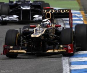 Puzle Kimi Räikkönen - Lotus - Grand Prix Německa 2012, 3. místo