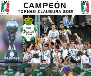 Puzle Klub Santos Laguna, šampiónem Clausura Mexiko 2012