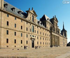 Puzle Klášter El Escorial, Španělsko