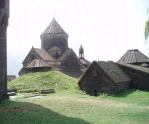Puzle Kláštery a Sanahin Haghpat, Arménie.