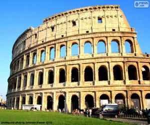 Puzle Koloseum, Řím, Itálie