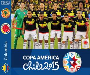 Puzle Kolumbie Copa America 2015