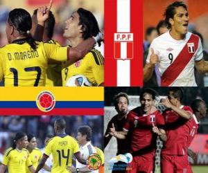 Puzle Kolumbie - Peru, čtvrtfinále, Argentina 2011