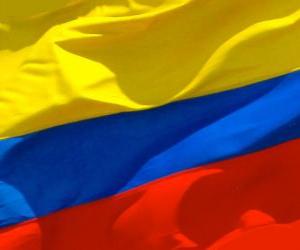 Puzle Kolumbijská vlajka
